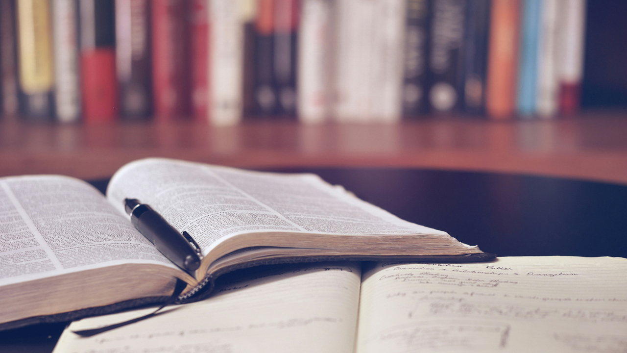 ca-working-library work books open